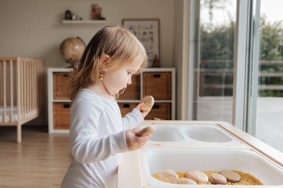 Incorporating Sensory Play Elements to Stimulate and Relax