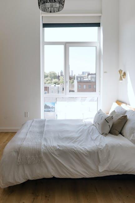 Building a sleep-conducive bedroom with minimal changes
