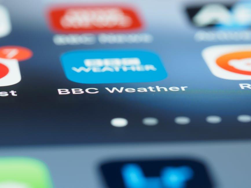 Mobile AI in weather forecasting