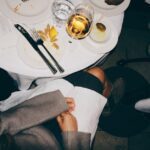 The art of setting a solo dinner table
