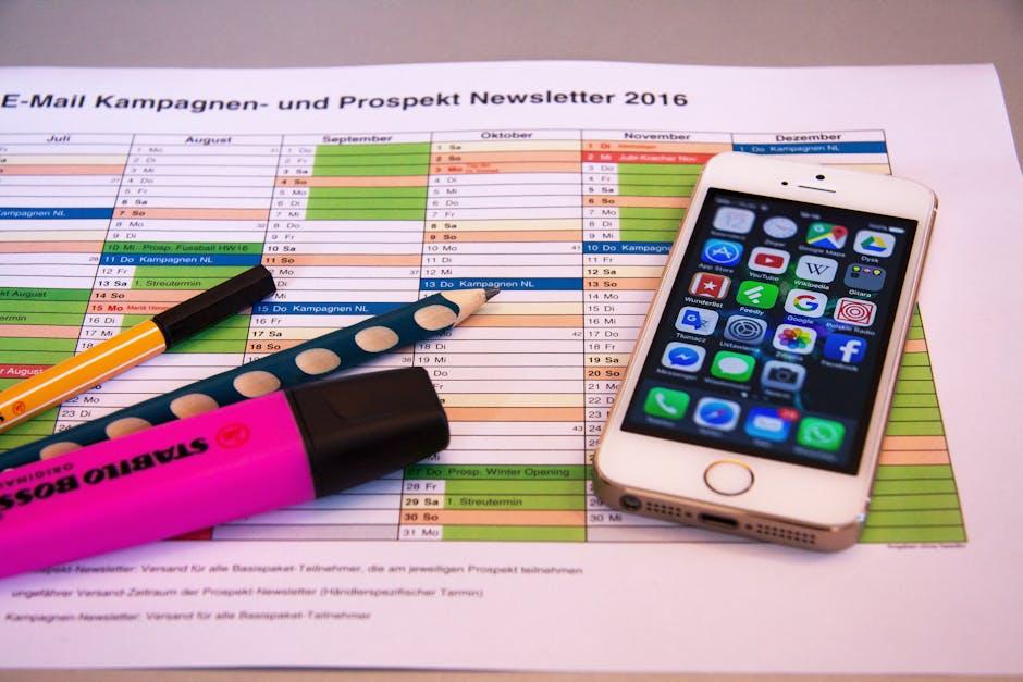 Streamlining Your Schedule with Color-Coding Techniques